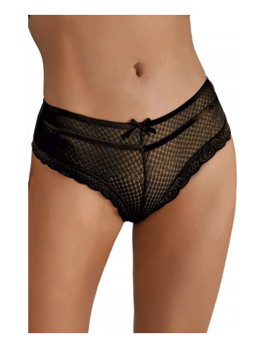 Tanga noir dentelle