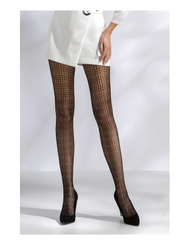 Collants résille TI042 - Noir
